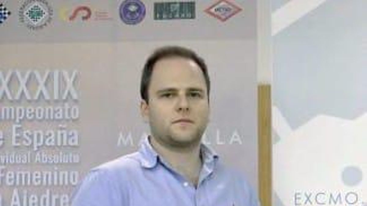 El actual campeón de España y Gran Maestro Internacional, Danill Yuffa.