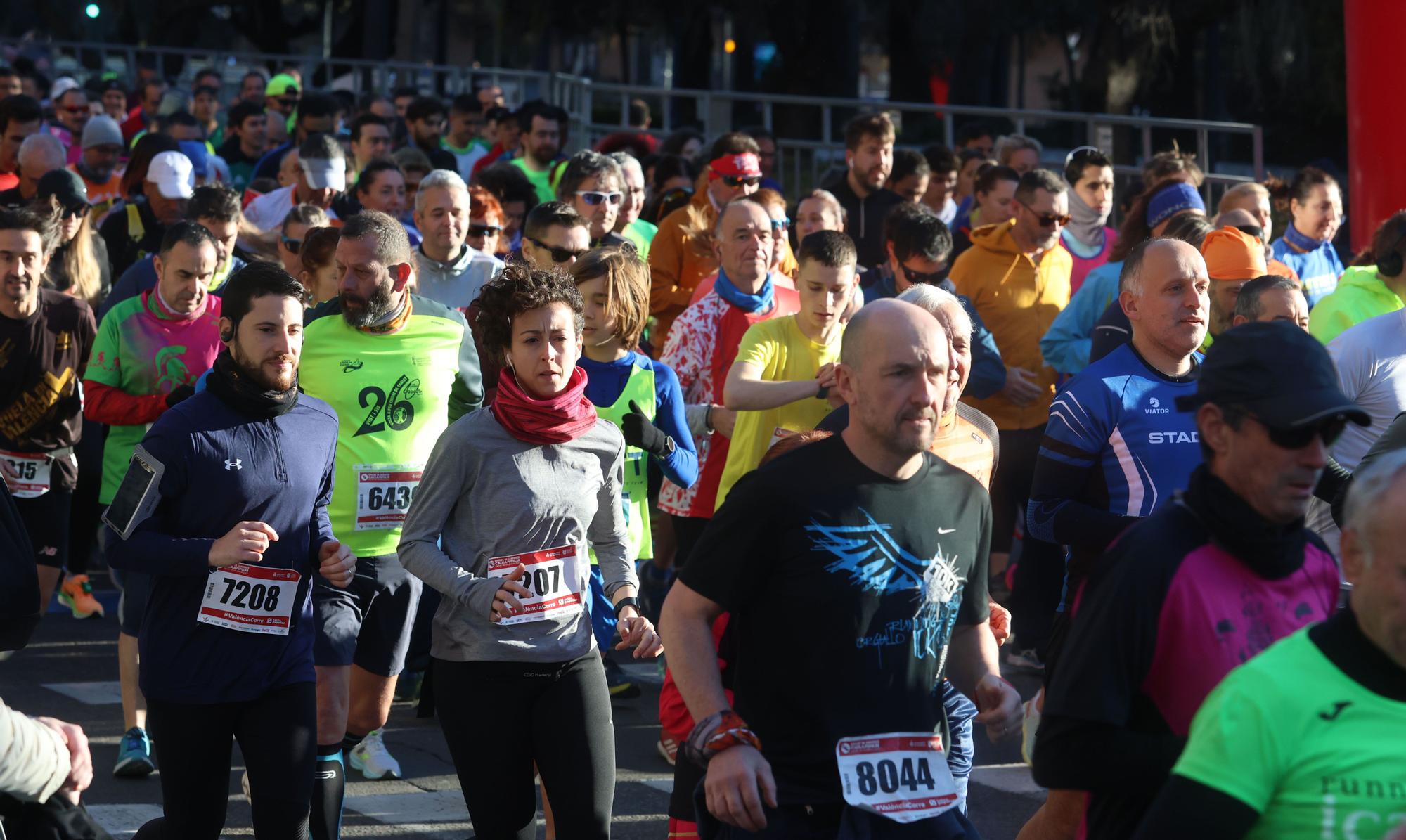 Explosión valencianista en la carrera Runners Ciudad de Valencia