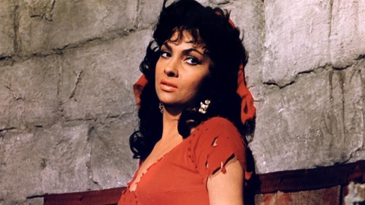 Gina Lollobrigida en la película ’Nuestra señora de París’.