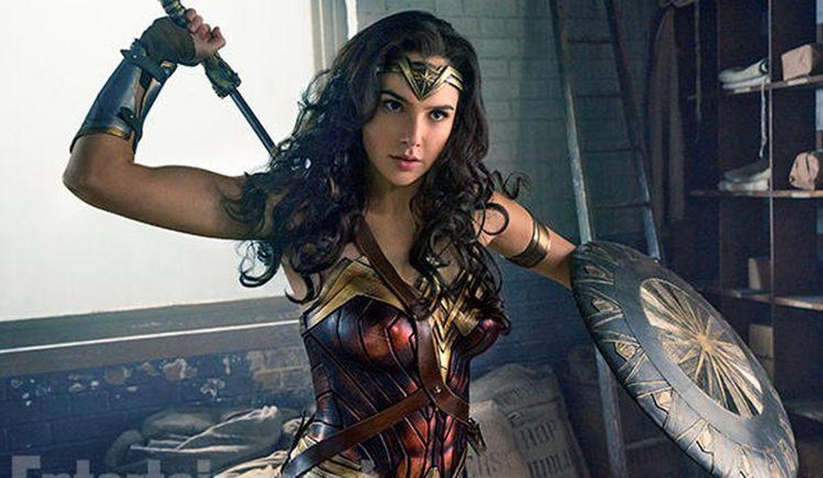La actriz Gal Gadot como Wonder Woman