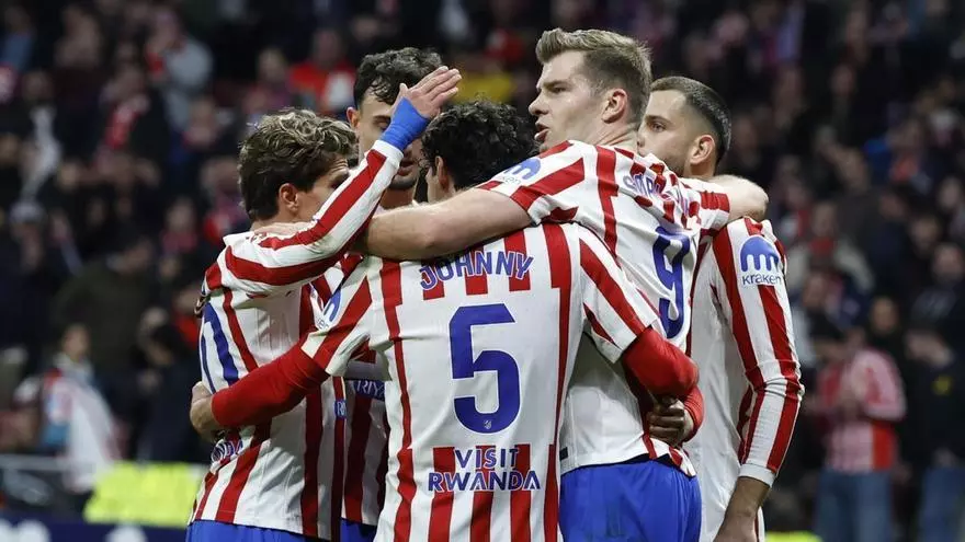 ¡Fiesta en el Metropolitano tras la goleada del Atlético de Madrid al Espanyol!