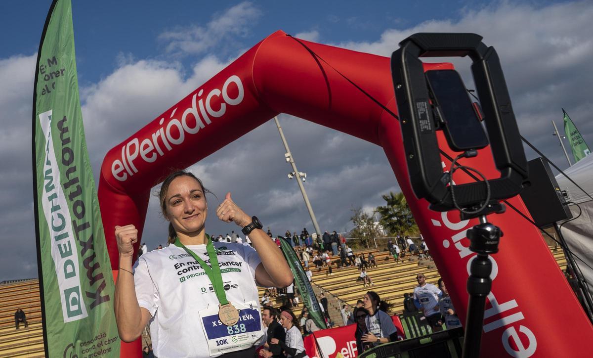 Barcelona corre contra el cáncer en el Fòrum
