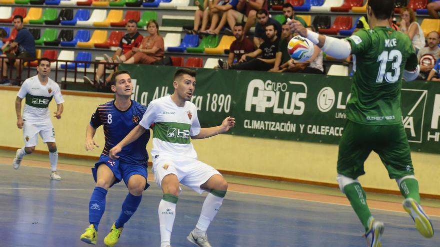 Imagen de un partido del Elche Axa Hita Port de fútbol sala