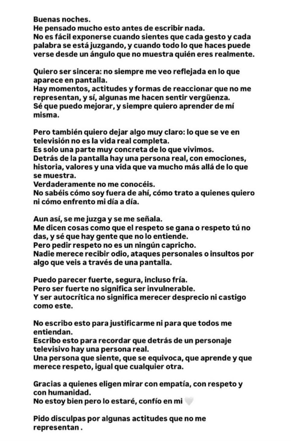 El comunicado de Cristina tras la avalancha de odio