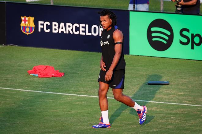 Así ha sido el entrenamiento del Barça en la Base Naval de la Marina de Annapolis para preparar el clásico