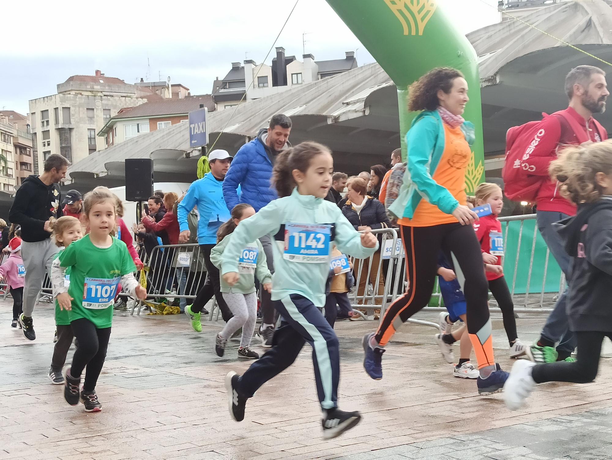 Casi 1.500 participantes disputan la carrera de Fin de Año de Pola de Siero