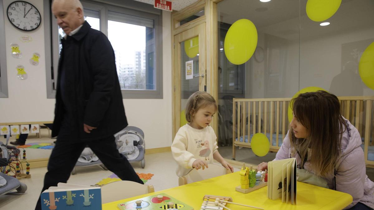 La escuelina de 0 a 3 "Los Nuberinos" echa a andar en Gijón: "Las familias deseaban empezar"