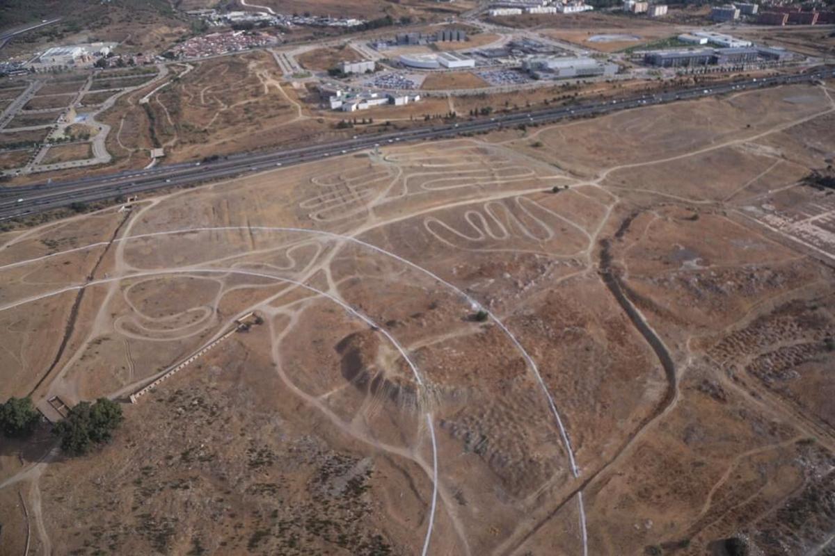 Los terrenos de Buenavista, donde se pretende desarrollar la Expo y viviendas. Recorrido en helicóptero por los terrenos de la Expo