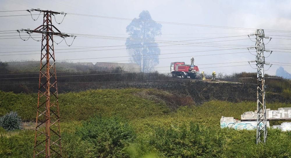 Incendio en As Rañas