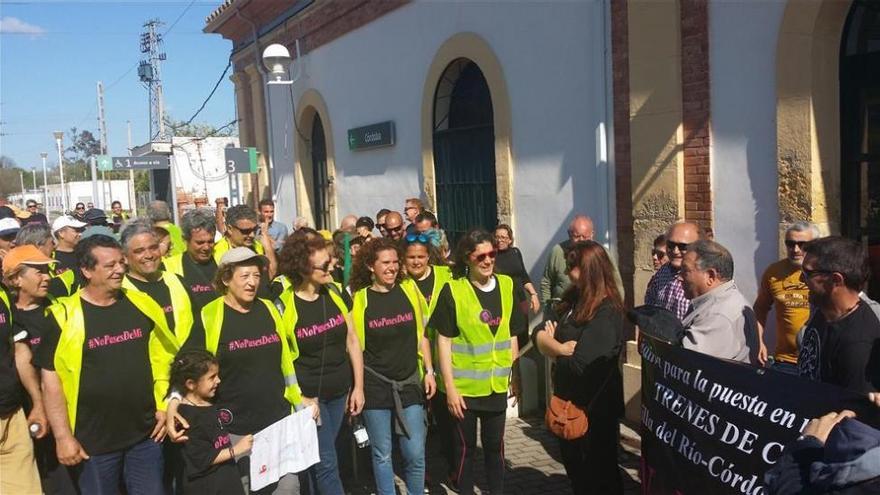 La alcaldesa de Almodóvar lamenta que no se cuente con el cercanías del Valle del Guadalquivir