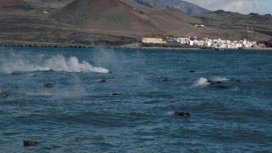 Tagoro fertiliza el Mar de las Calmas con hierro tras su erupción