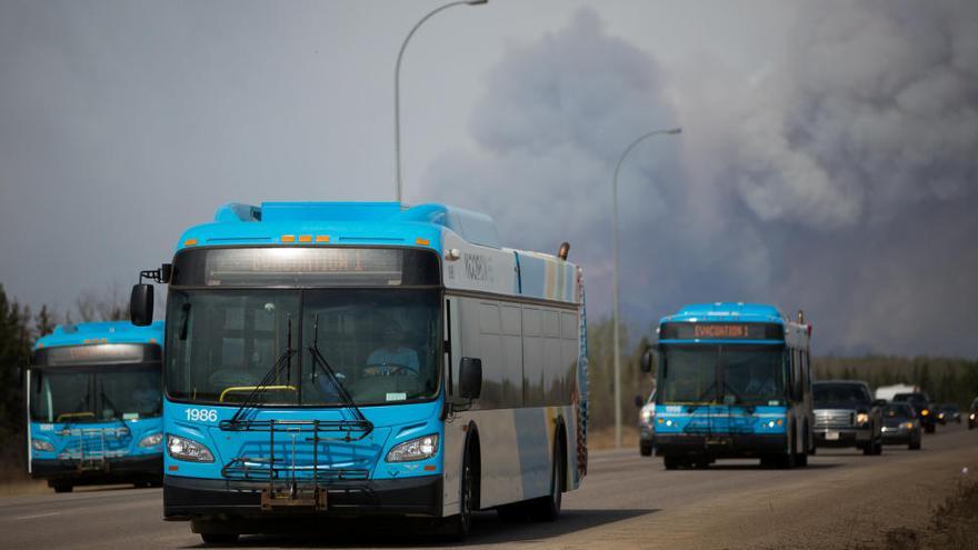 Incendio en Canadá