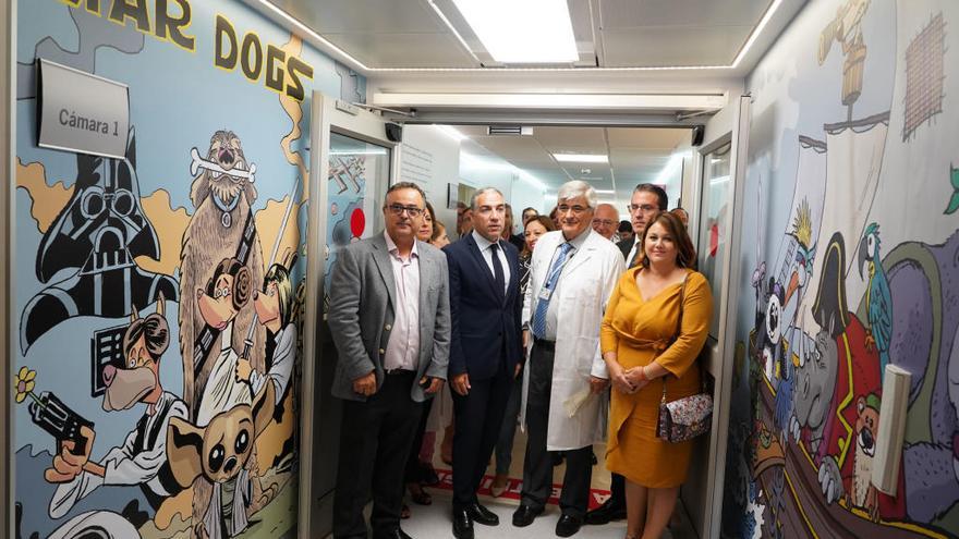 El Materno presenta la nueva planta de Oncología infantil que atiende a 500 niños al año