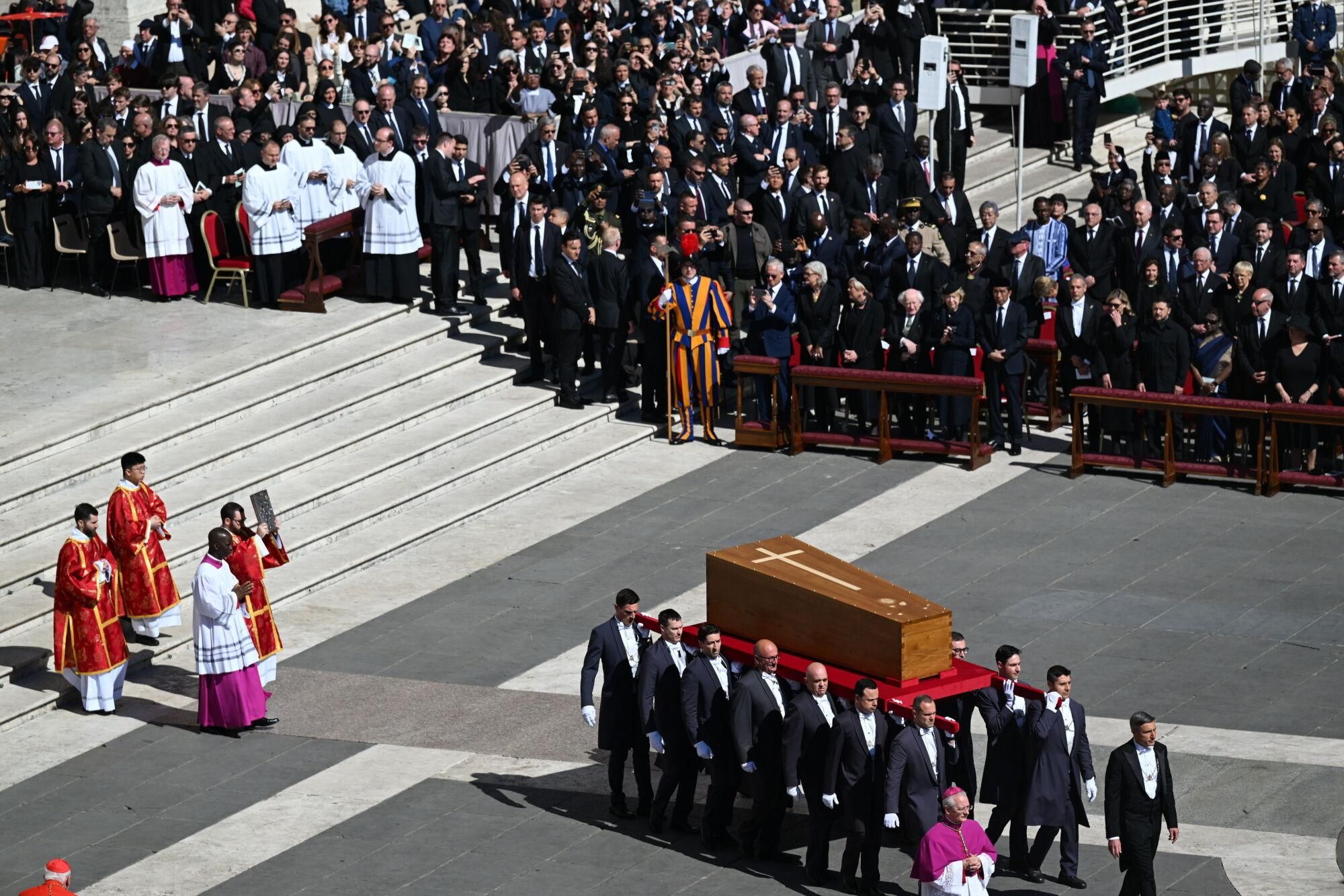 El funeral del papa Francesc, en imatges