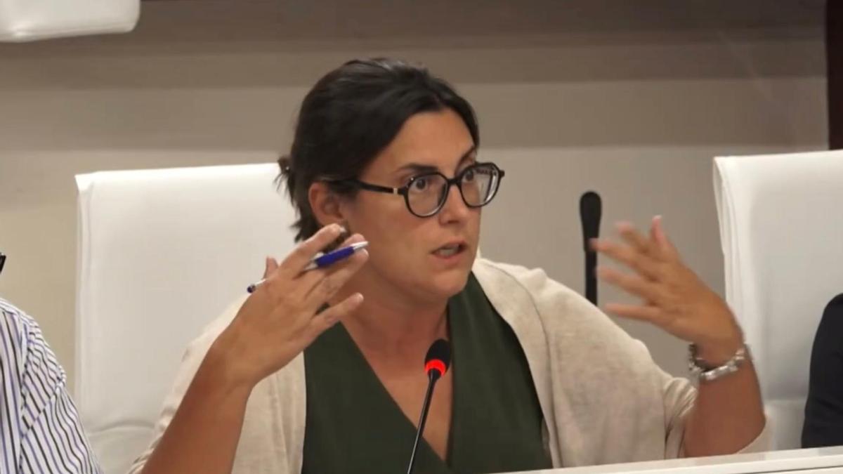 La regidora del PP de Ontinyent, Carmen Cambra.