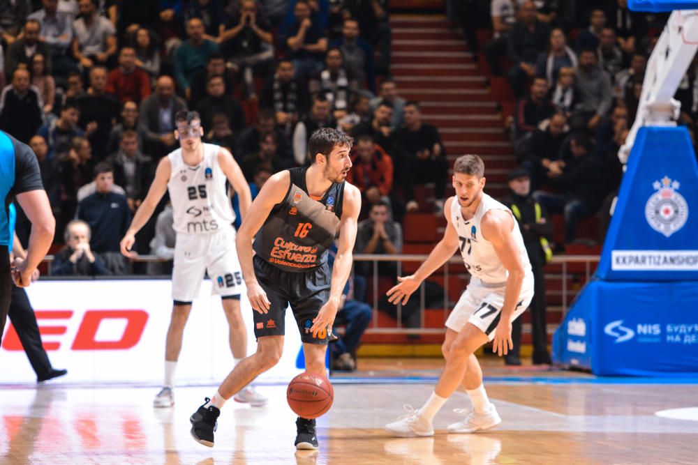 Partido Partizan - Valencia Basket