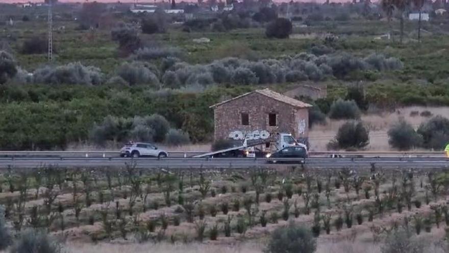 Accidente en la N-340 en Vila-real