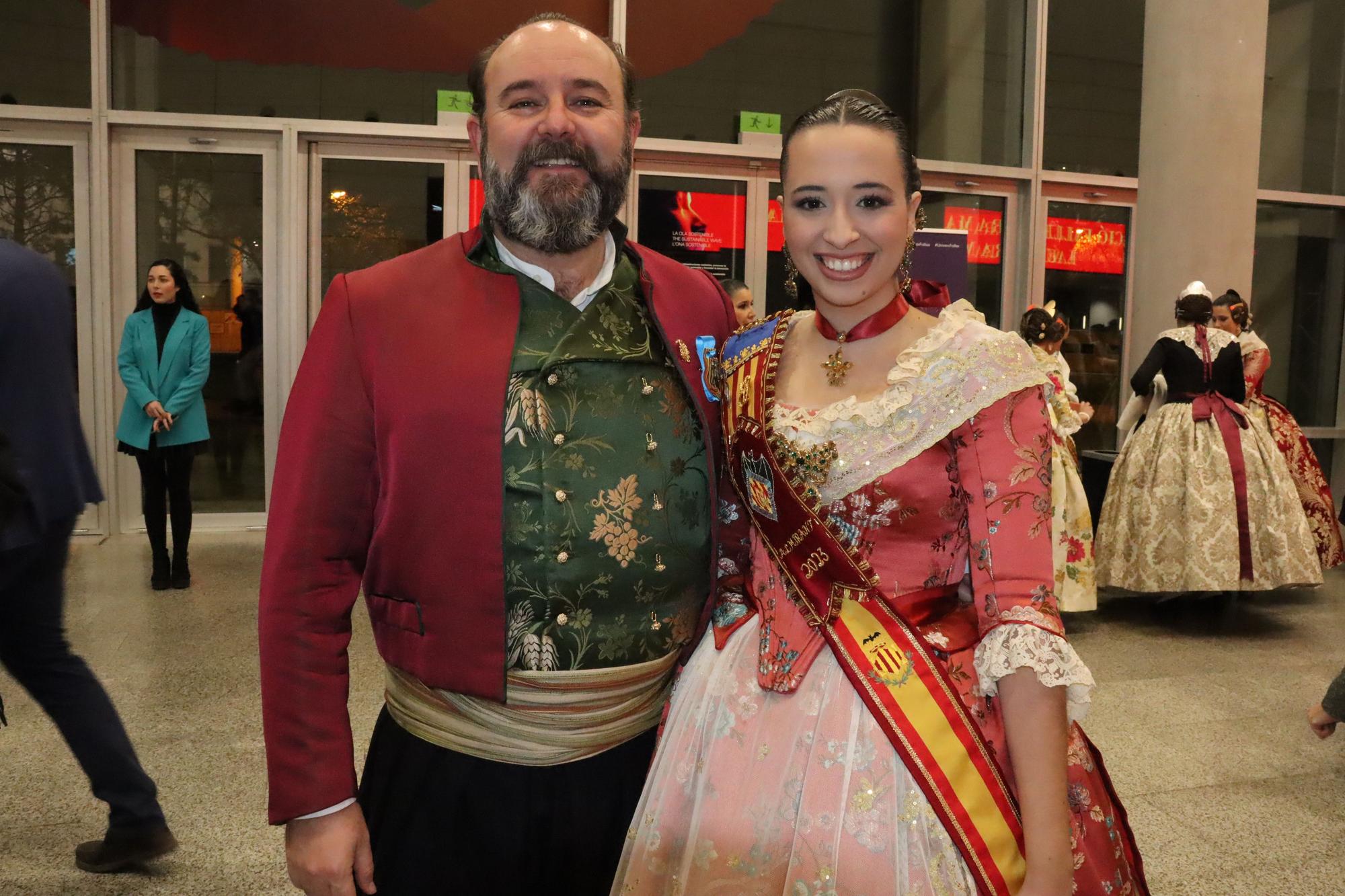 La "alfombra roja" de la exaltación de la Fallera Mayor 2023