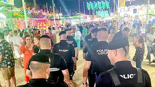 Una niña de 10 años sale disparada de una atracción de feria en La Línea de la Concepción