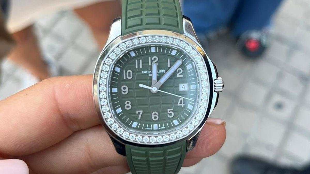 Uno de los relojes de lujo robados en Barcelona este sábado