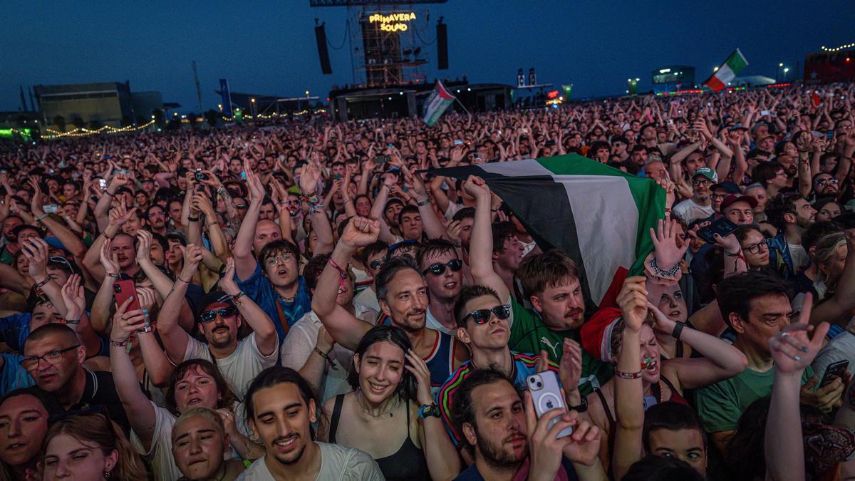 El público durante el Primavera Sound 2025 de Barcelona