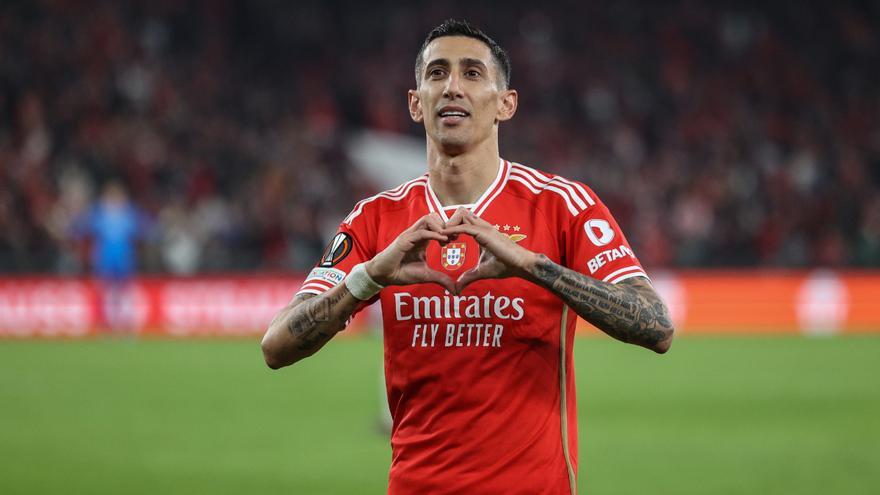Liga NOS |  Ni Rosario Central, ni Inter Miami: Ángel Di María tendrá lugar en el Benfica