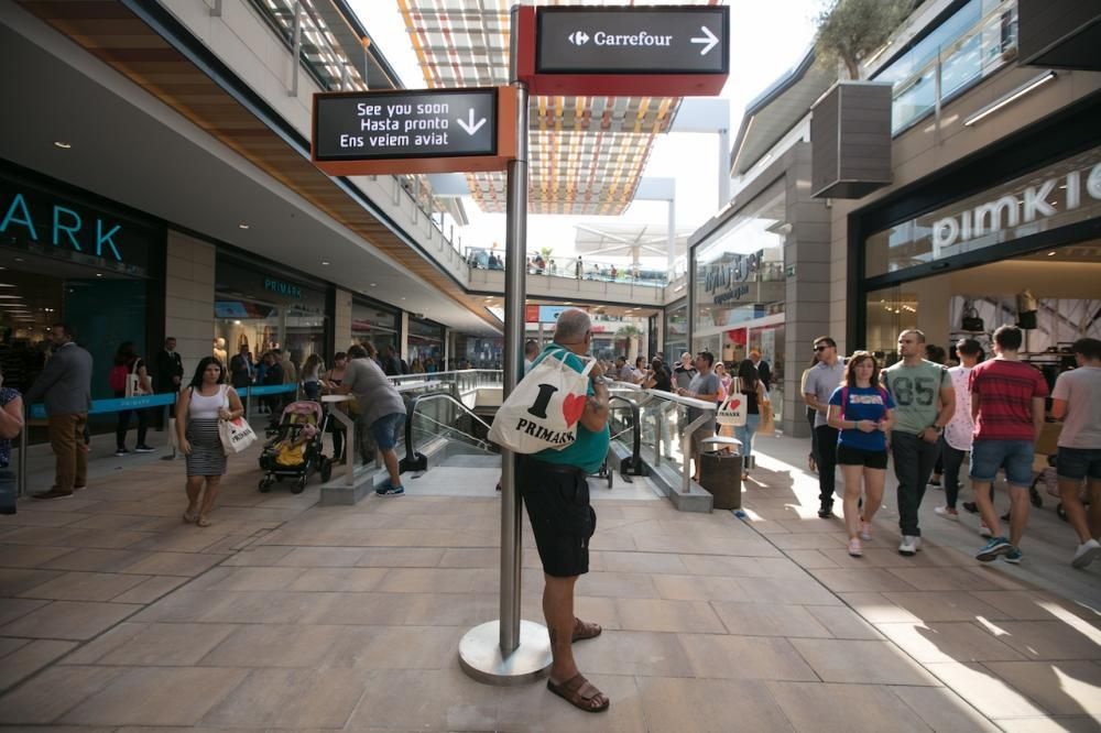 Großer Ansturm bei Eröffnung von FAN Mallorca Shopping am Donnerstag (22.9.)