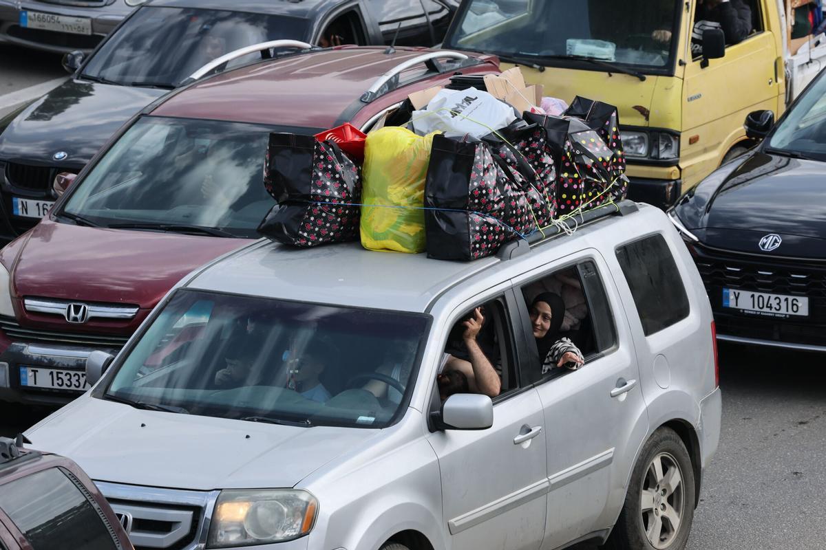 Miles de desplazados regresan a sus hogares en el Líbano Miles de desplazados regresan a sus hogares en el Líbano