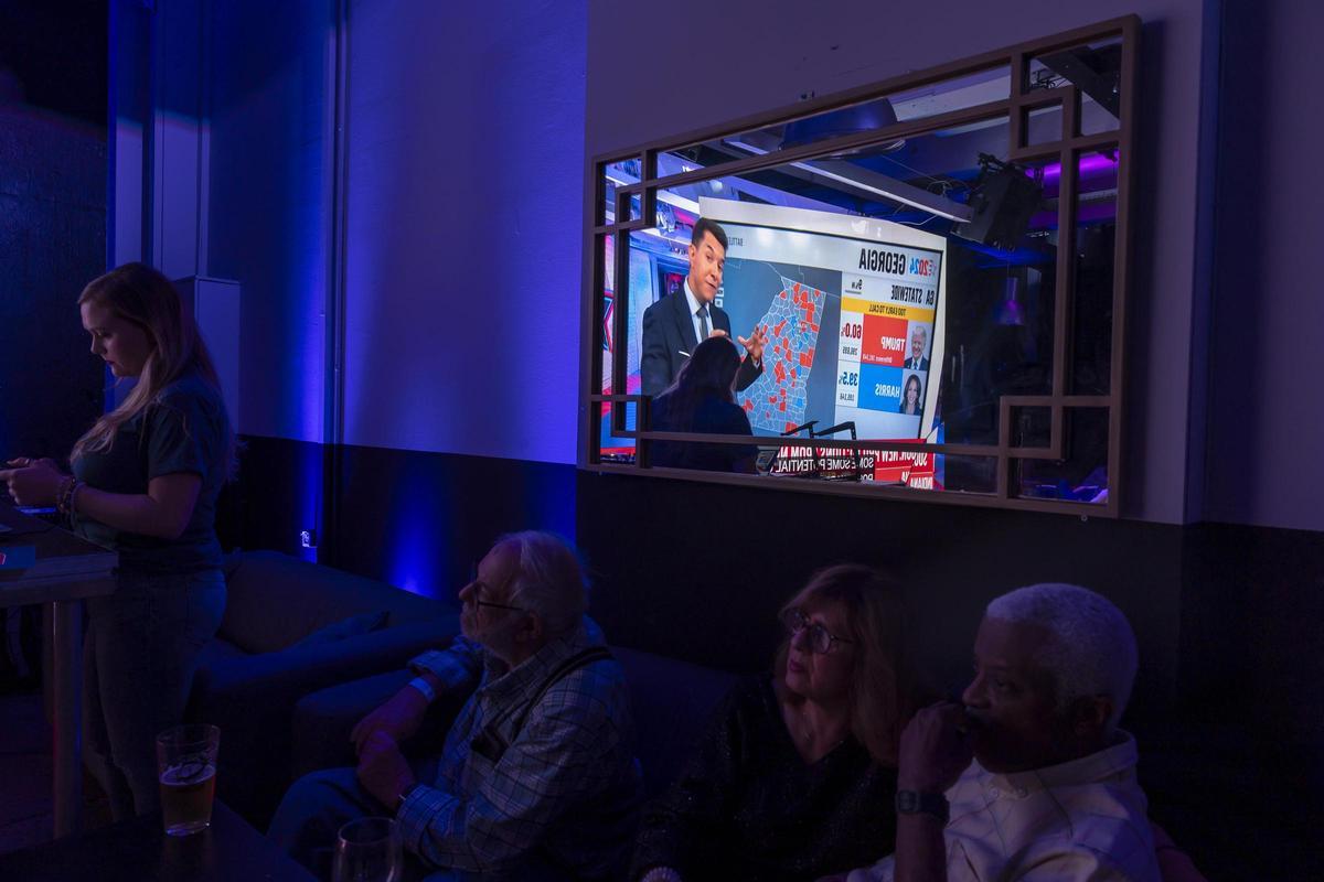 La jornada electoral en Estados Unidos, en imágenes.