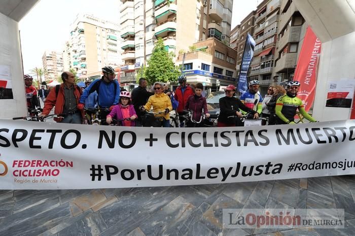 Marcha en bici en Murcia