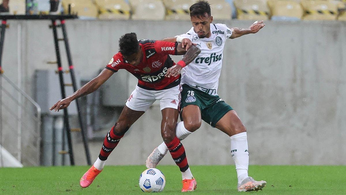 Bruno Henrique y Gabriel Menino se verán la caras en la final de la Libertadores