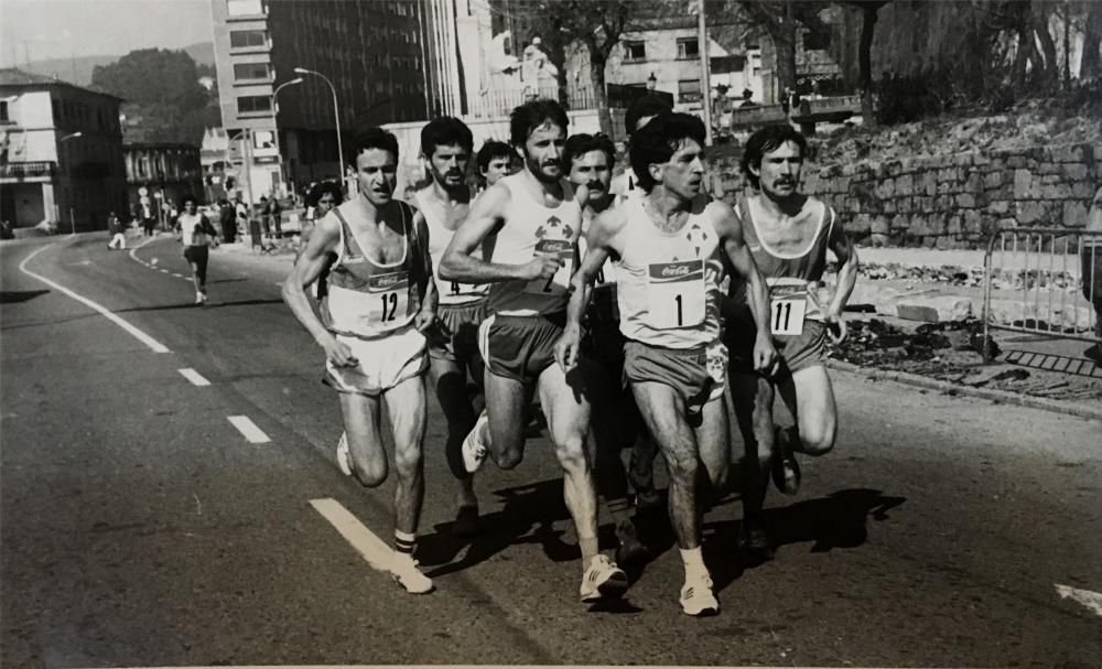 Así era el Gran Fondo de Pontevedra, precursora del actual medio maratón