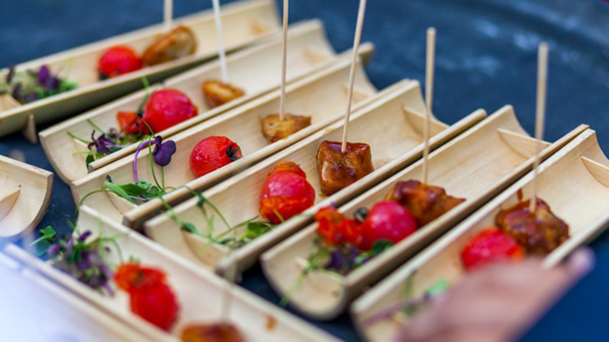 Opciones para el menú de tu boda: tapas saludables