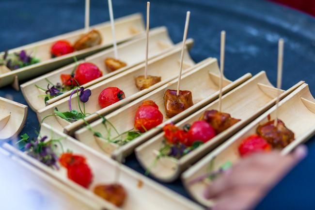 Opciones para el menú de tu boda: tapas saludables