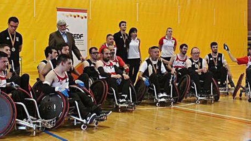 L&#039;equip de rugbi adaptat del Manresa Rugby Club va debutar oficialment a la primera Copa Catalana