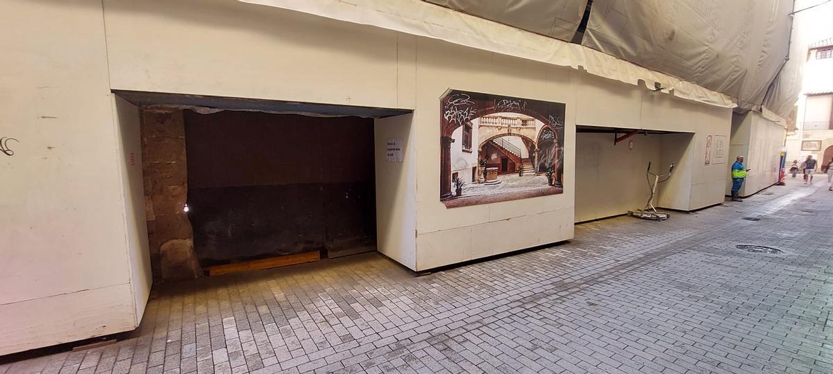 Can Oleza, en la calle Morei, en Palma, palacete declarado monumento histórico-artístico que se va a convertir en hotel.