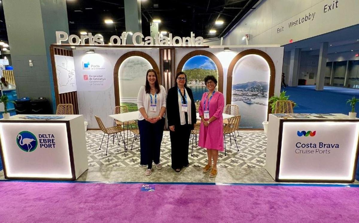 Ports de la Generalitat participa en la fira Seatrade Cruise Global 2026.