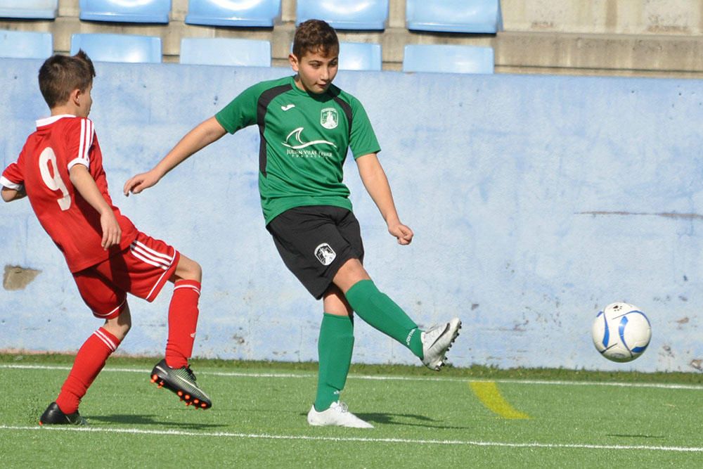 Fútbol base del fin de semana