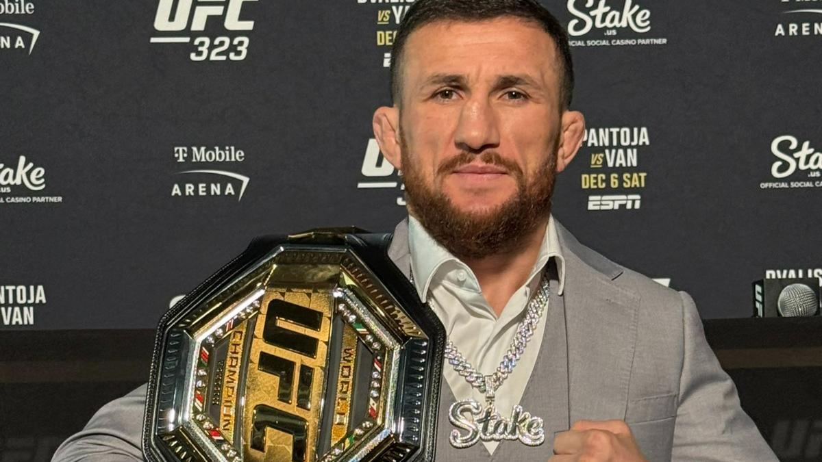 Merab, antes de su pelea en el UFC 323