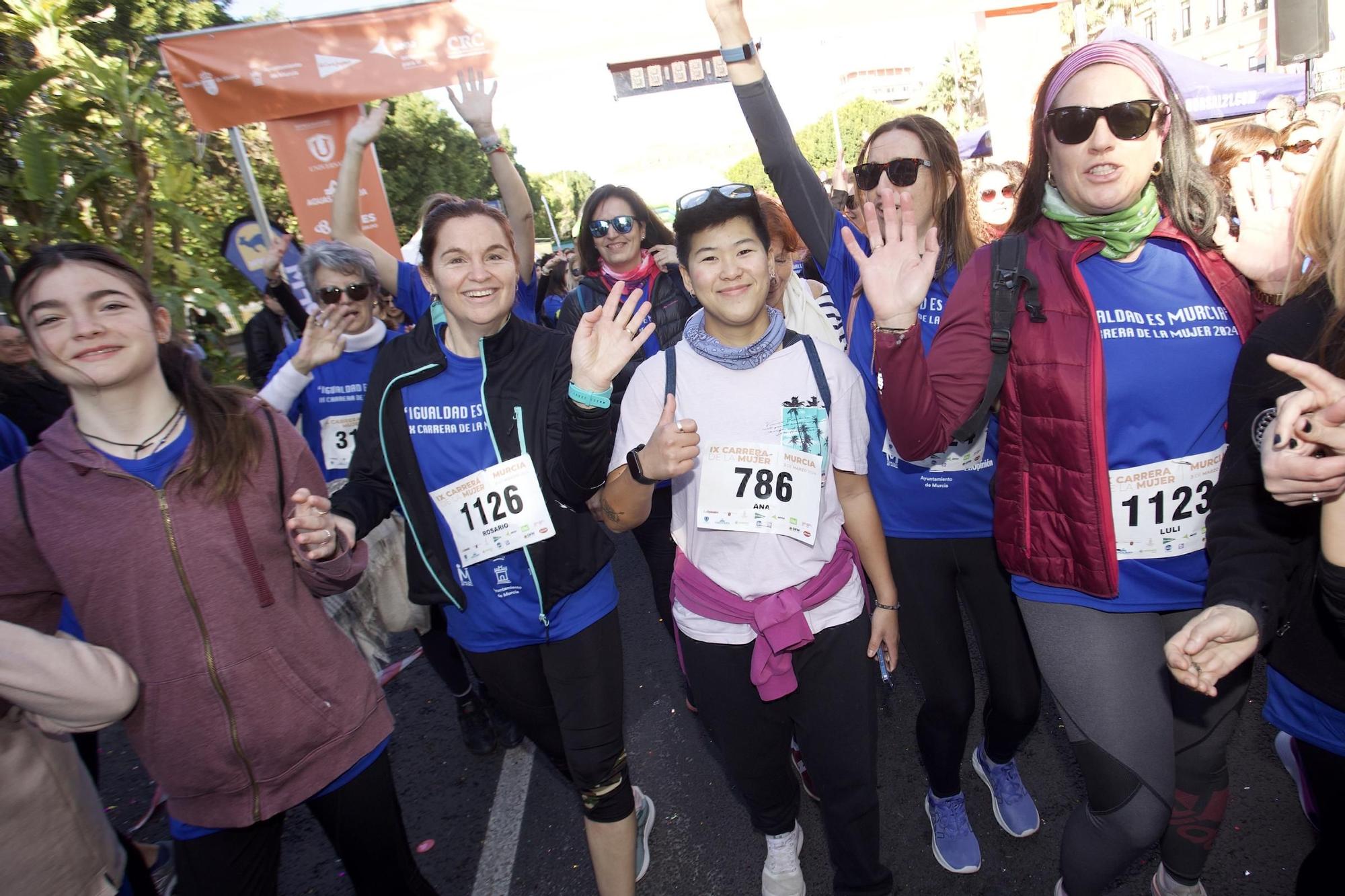 Las imágenes de la salida de la Carrera de la Mujer de Murcia 2024