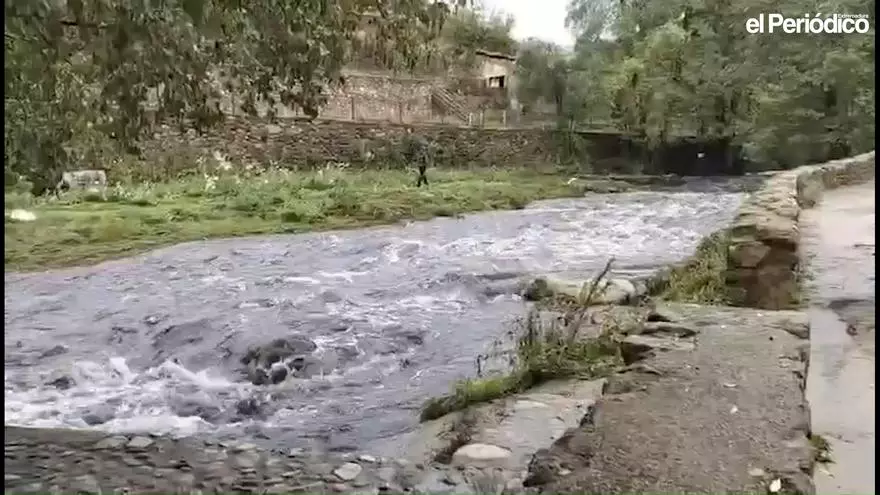 VIDEO | Hervás, el día después de la alerta roja
