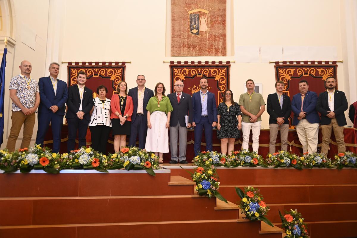 Los 13 concejales de la nueva corporación de Xixona