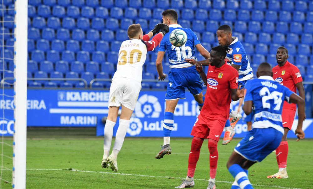 El Dépor remonta in extremis y deja al Fuenlabrada sin 'play off'.