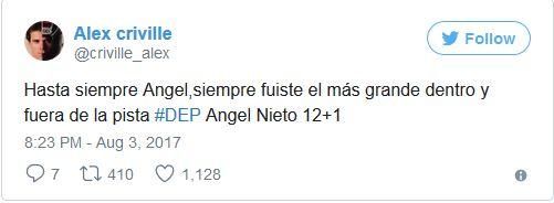 Las despedidas más emotivas a Ángel Nieto