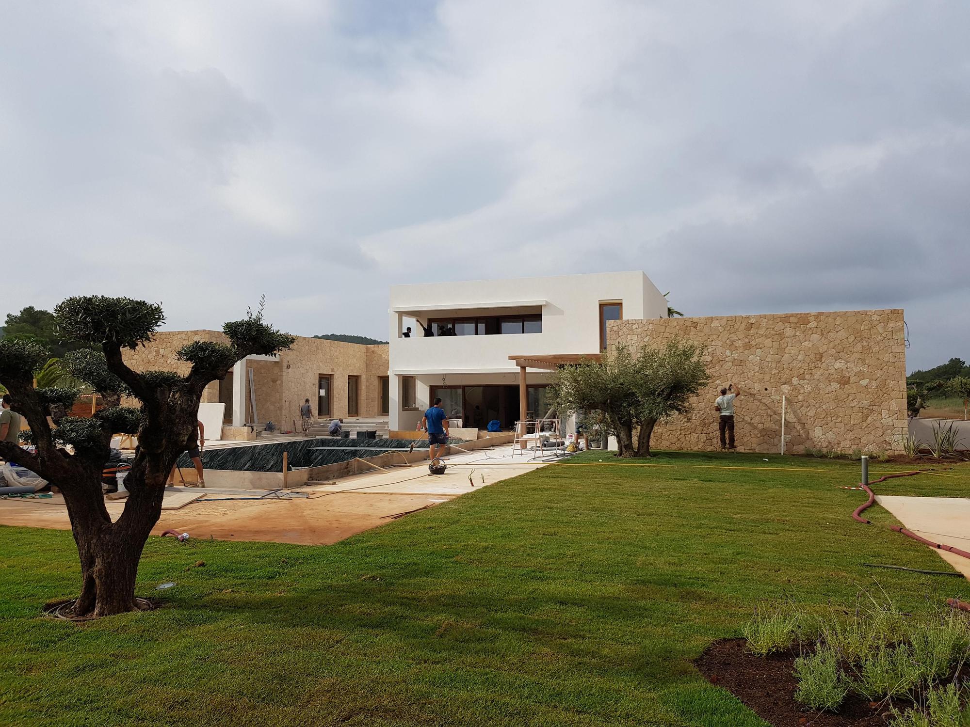 La propiedad de esta villa de Ibiza podría enfrentarse a una multa de cerca de un millón de euros
