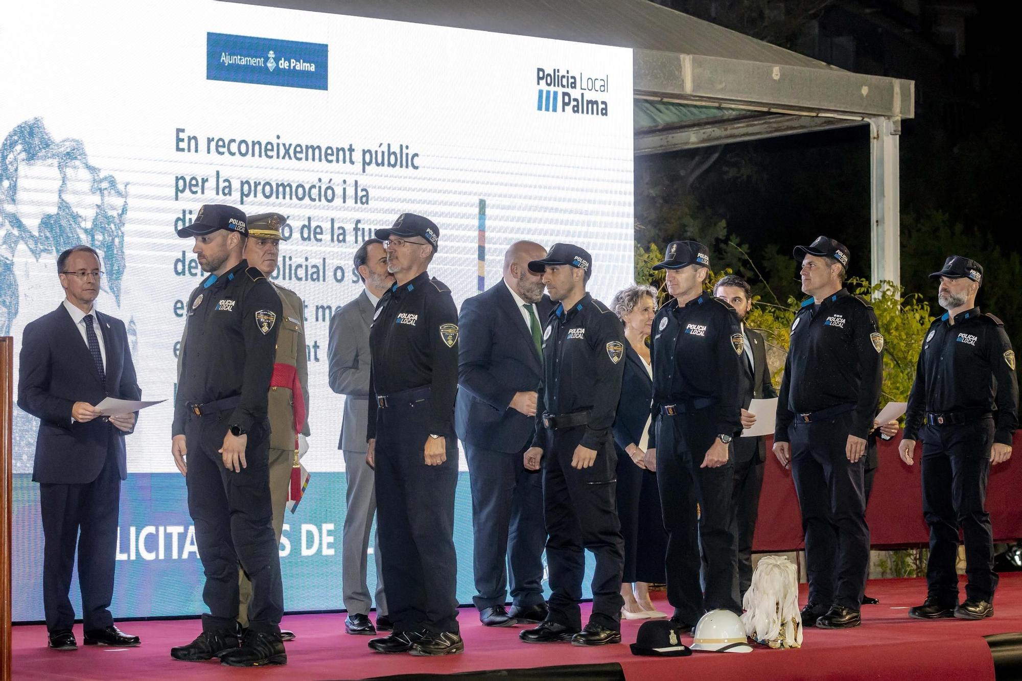 La Policía Local de Palma condena en su Diada la «injusta persecución» a algunos agentes