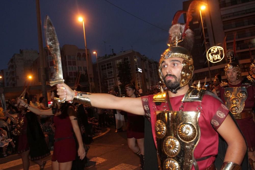 Desfile general de Carthagineses y Romanos