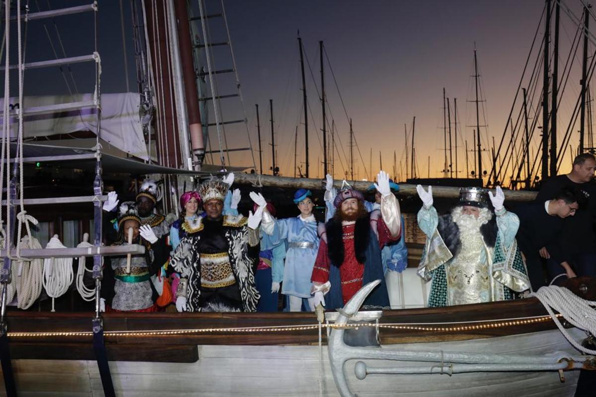 Desembarco de los Reyes Magos en Palma