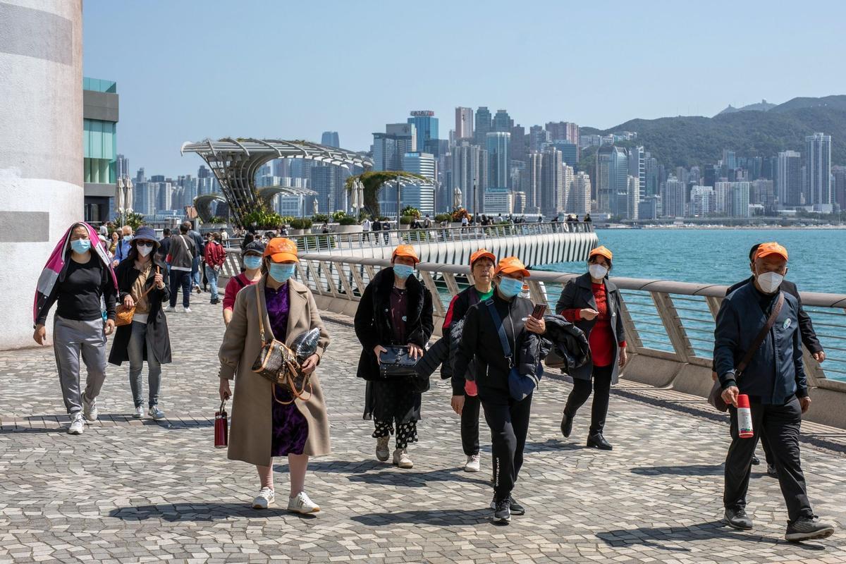 Adiós a las mascarillas en Hong Kong