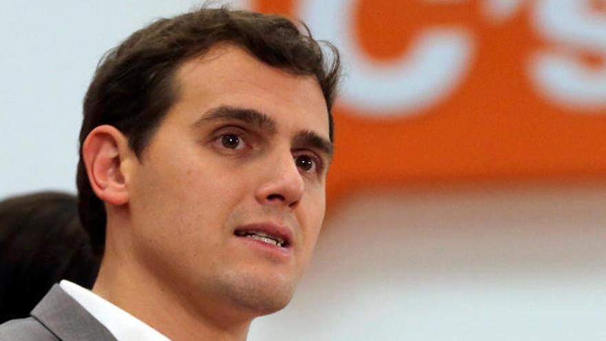 El presidente de Ciudadanos, Albert Rivera.